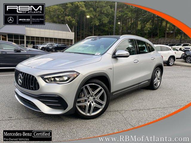 used 2021 Mercedes-Benz AMG GLA 35 car, priced at $36,885