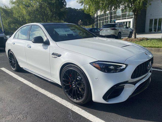 new 2024 Mercedes-Benz AMG C 63 car, priced at $104,120