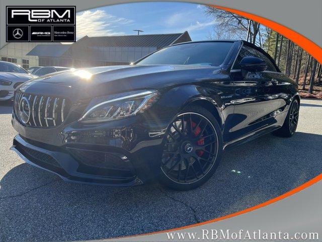 used 2018 Mercedes-Benz AMG C 63 car, priced at $53,881