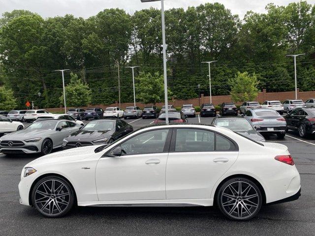 new 2024 Mercedes-Benz AMG C 43 car, priced at $73,390