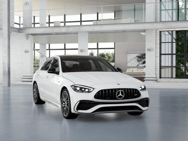 new 2024 Mercedes-Benz AMG C 43 car, priced at $73,390