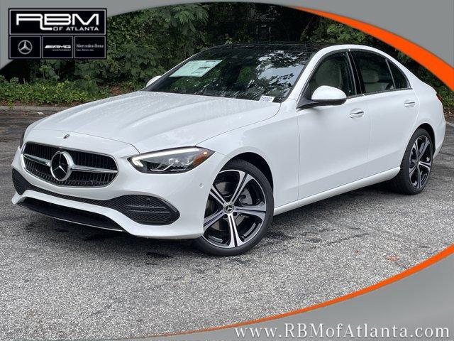 new 2025 Mercedes-Benz C-Class car, priced at $57,345