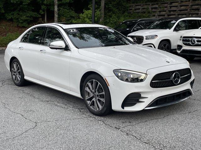 used 2022 Mercedes-Benz E-Class car, priced at $47,848