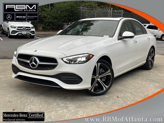 used 2024 Mercedes-Benz C-Class car, priced at $39,984