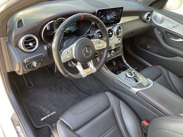 used 2021 Mercedes-Benz AMG C 43 car, priced at $44,900