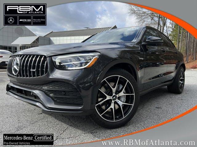 used 2021 Mercedes-Benz AMG GLC 43 car, priced at $53,983