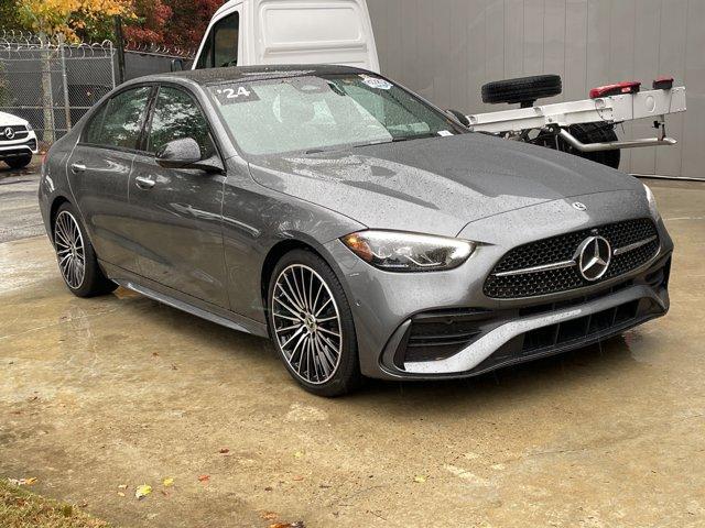 used 2024 Mercedes-Benz C-Class car, priced at $41,900