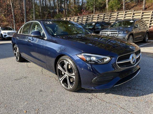 used 2022 Mercedes-Benz C-Class car, priced at $37,974