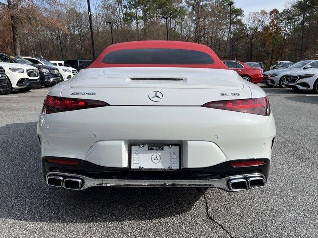 used 2023 Mercedes-Benz AMG SL 55 car, priced at $108,848