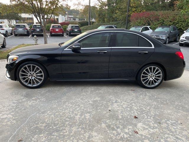 used 2018 Mercedes-Benz C-Class car, priced at $18,353