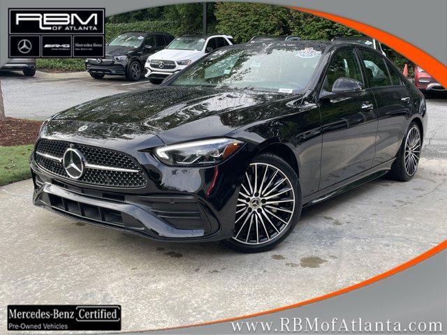 used 2024 Mercedes-Benz C-Class car, priced at $42,900