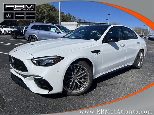 new 2025 Mercedes-Benz AMG C 63 car, priced at $96,485