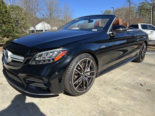 used 2022 Mercedes-Benz AMG C 43 car, priced at $54,784