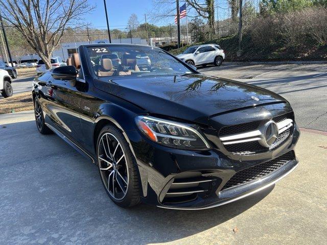 used 2022 Mercedes-Benz AMG C 43 car, priced at $54,784