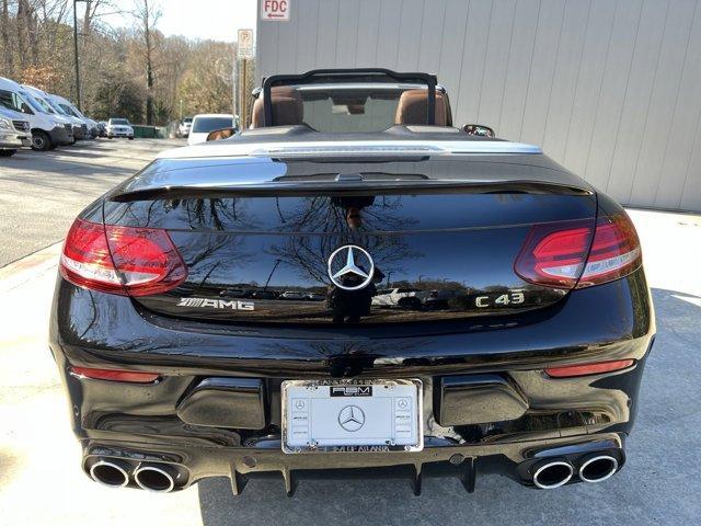 used 2022 Mercedes-Benz AMG C 43 car, priced at $54,784