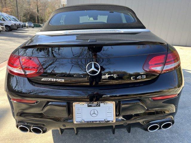 used 2022 Mercedes-Benz AMG C 43 car, priced at $54,784