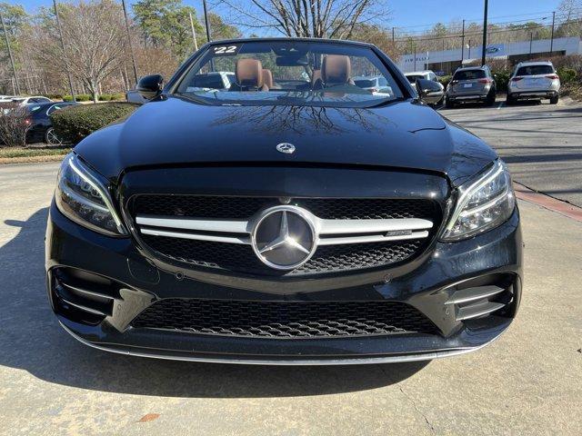 used 2022 Mercedes-Benz AMG C 43 car, priced at $54,784