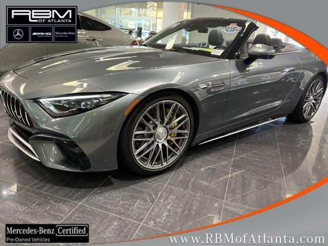 used 2022 Mercedes-Benz AMG SL 63 car, priced at $133,884