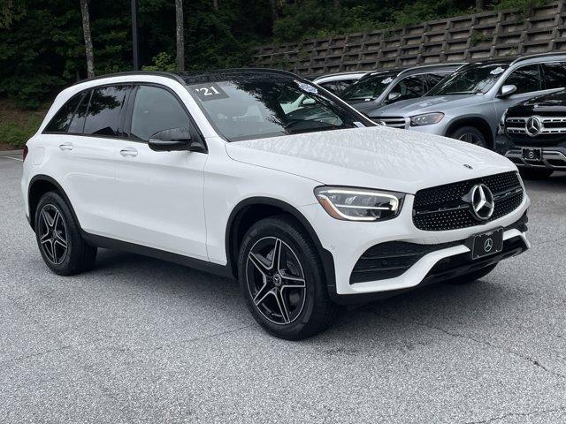 used 2021 Mercedes-Benz GLC 300 car, priced at $34,895