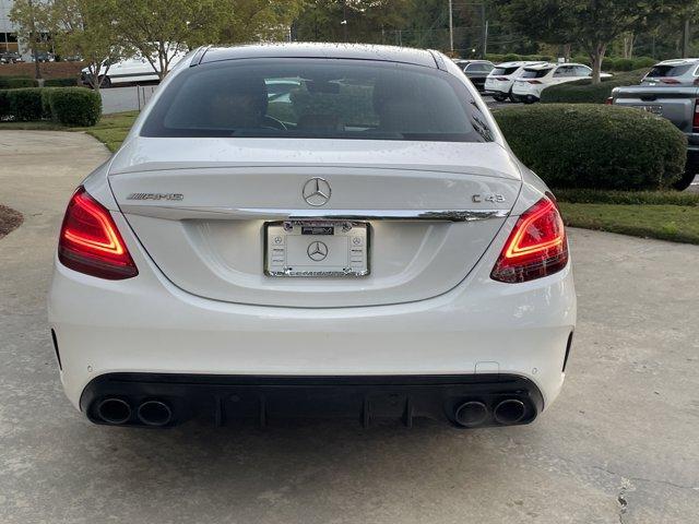used 2021 Mercedes-Benz AMG C 43 car, priced at $39,994
