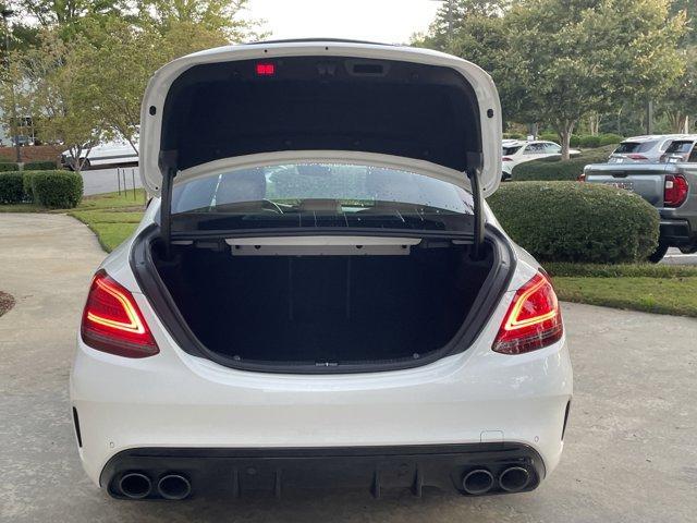 used 2021 Mercedes-Benz AMG C 43 car, priced at $39,994
