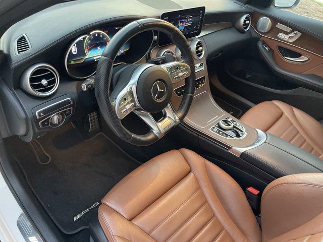 used 2021 Mercedes-Benz AMG C 43 car, priced at $39,994