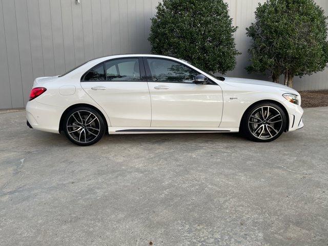 used 2021 Mercedes-Benz AMG C 43 car, priced at $39,994