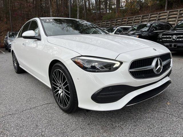 used 2022 Mercedes-Benz C-Class car, priced at $36,985