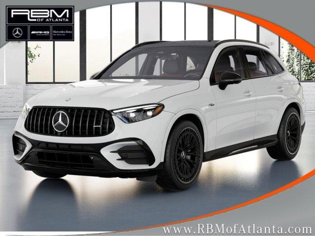 new 2025 Mercedes-Benz AMG GLC 43 car, priced at $77,980