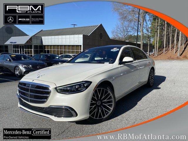 used 2021 Mercedes-Benz S-Class car, priced at $85,898
