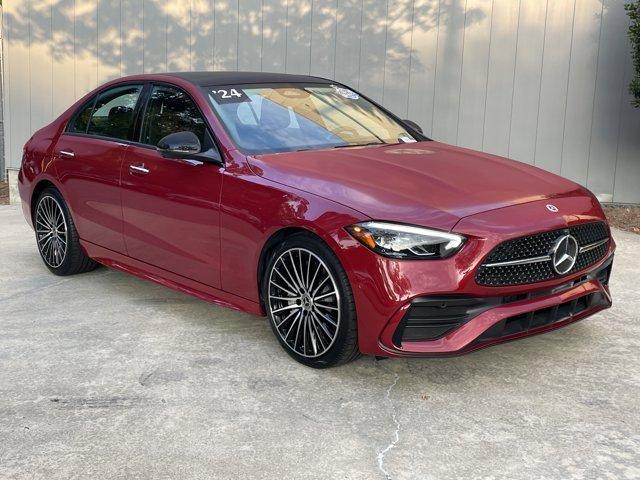 used 2024 Mercedes-Benz C-Class car, priced at $42,900