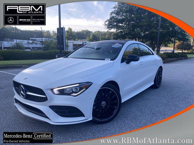 used 2023 Mercedes-Benz CLA 250 car, priced at $39,802