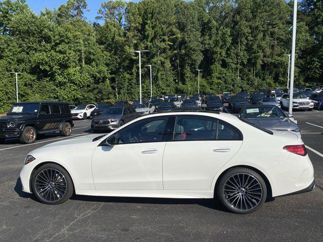 new 2024 Mercedes-Benz C-Class car, priced at $60,515