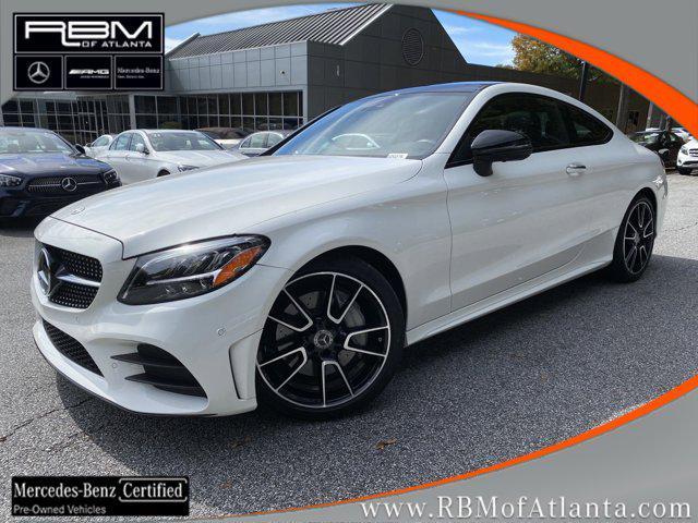 used 2023 Mercedes-Benz C-Class car, priced at $41,885