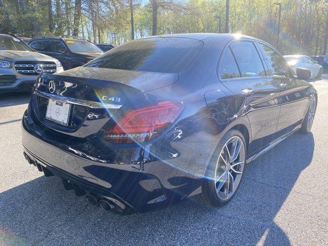 used 2020 Mercedes-Benz AMG C 43 car, priced at $46,497