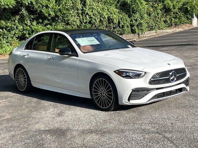 new 2025 Mercedes-Benz C-Class car, priced at $58,895