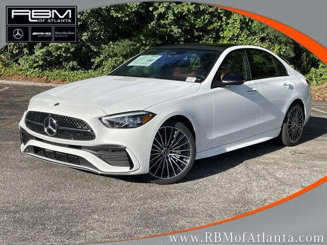 new 2025 Mercedes-Benz C-Class car, priced at $58,895
