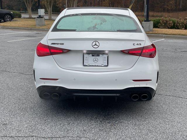 used 2024 Mercedes-Benz AMG C 43 car, priced at $58,900