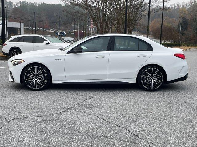 used 2024 Mercedes-Benz AMG C 43 car, priced at $58,900