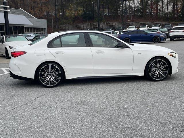 used 2024 Mercedes-Benz AMG C 43 car, priced at $58,900