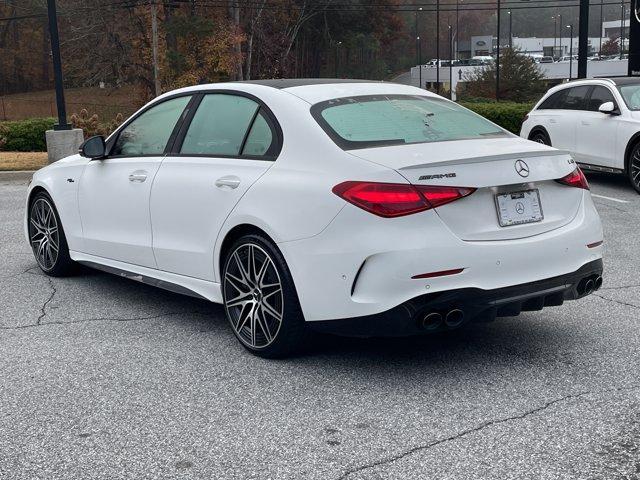 used 2024 Mercedes-Benz AMG C 43 car, priced at $58,900