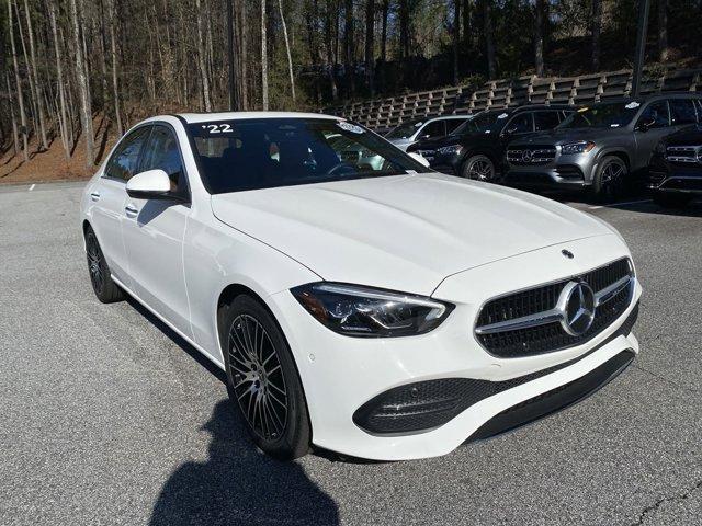 used 2022 Mercedes-Benz C-Class car, priced at $41,984