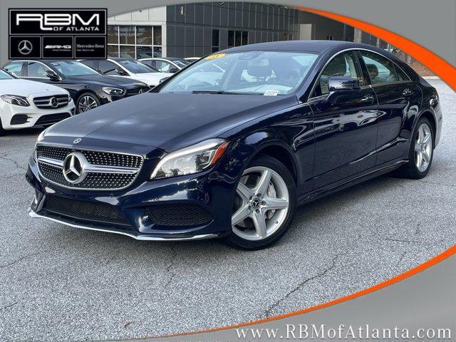 used 2018 Mercedes-Benz CLS 550 car, priced at $34,722