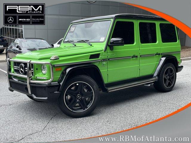 used 2018 Mercedes-Benz AMG G 63 car, priced at $104,898
