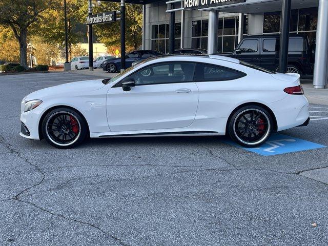 used 2021 Mercedes-Benz AMG C 63 car, priced at $71,849