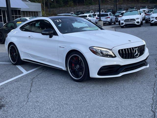 used 2021 Mercedes-Benz AMG C 63 car, priced at $71,849