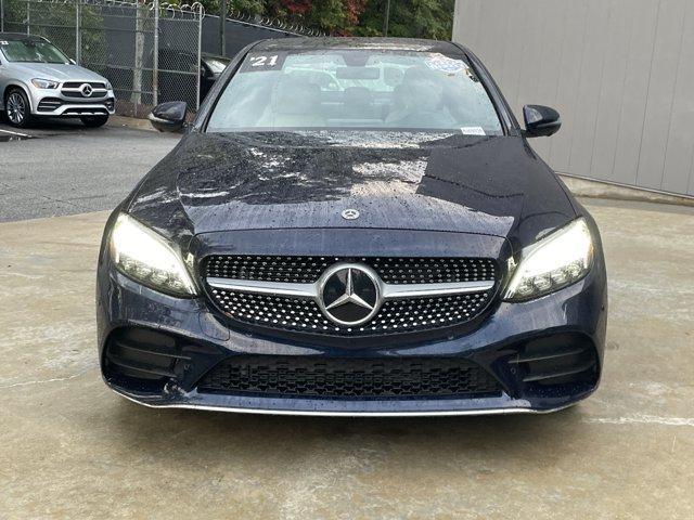 used 2021 Mercedes-Benz C-Class car, priced at $33,744