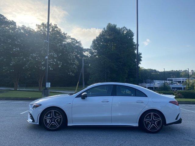 used 2021 Mercedes-Benz AMG CLA 35 car, priced at $41,885