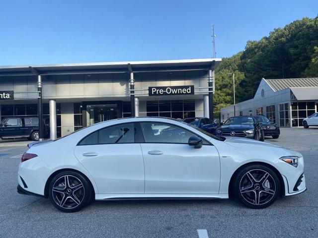 used 2021 Mercedes-Benz AMG CLA 35 car, priced at $41,885