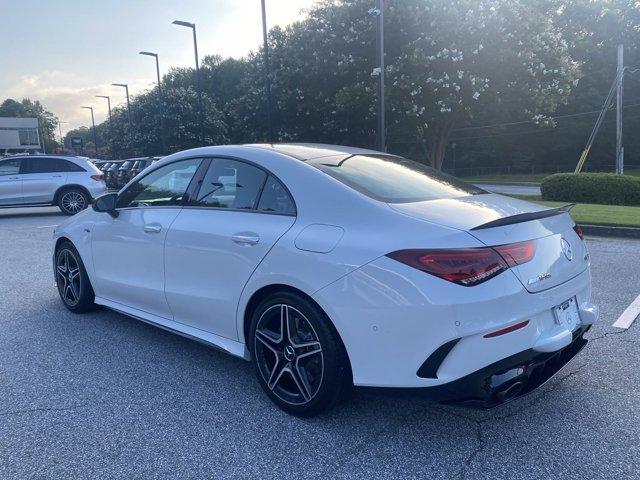 used 2021 Mercedes-Benz AMG CLA 35 car, priced at $41,885